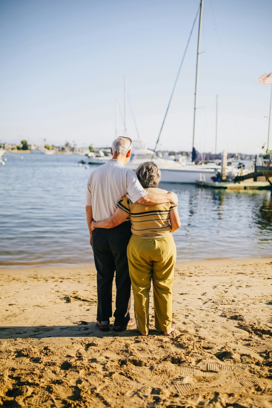 elderly-on-beach